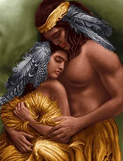 نخ و نقشه تابلوفرش طرح عشق مقدس