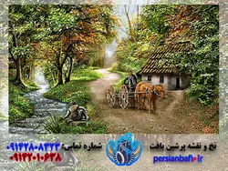 نخ و نقشه تبریز درشکه‌ران