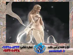 نخ و نقشه تک چهره طرح الهه محبت
