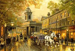 نخ و نقشه خیابان شانزه لیزه