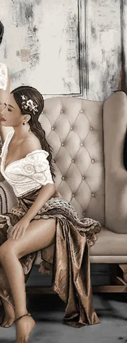 نخ و نقشه رویای نقاشی سایز 1