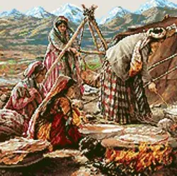 نخ و نقشه زندگی عشایر سایز تشعیر