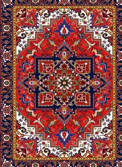 نخ و نقشه زیرپایی هریس جدید