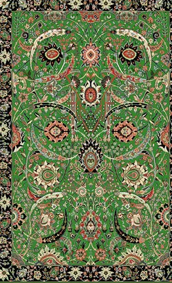 نخ و نقشه زیرپایی کلارک رنگبندی 2