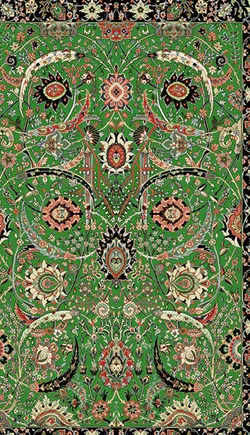 نخ و نقشه زیرپایی کلارک رنگبندی 2