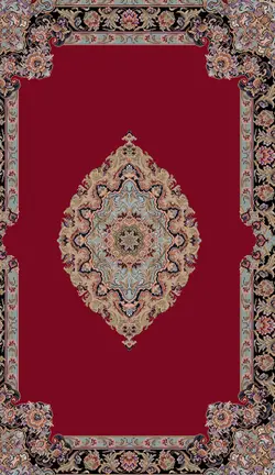 نخ و نقشه شاه عباسی درشتبافت 6 متری