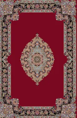 نخ و نقشه شاه عباسی درشتبافت 6 متری