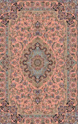 نخ و نقشه شاه عباسی رنگبندی 1