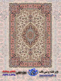 نخ و نقشه شاه عباسی رنگبندی 3