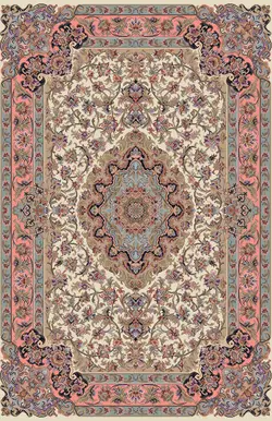 نخ و نقشه شاه عباسی رنگبندی 3