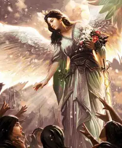 نخ و نقشه فرانسوی الهه مهربانی