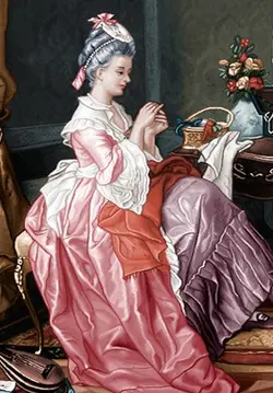 نخ و نقشه فرانسوی گپ عاشقانه