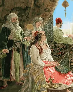 نخ و نقشه فرانسوی طرح عتیقه فروش