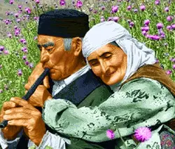 نخ و نقشه فلوت زن عشایر