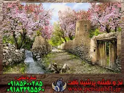 نخ و نقشه کوچه باغ بهاری جدید