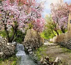 نخ و نقشه کوچه باغ بهاری جدید