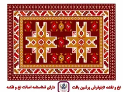 نخ و نقشه گلیم نائین