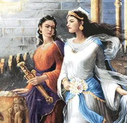 نخ و نقشه ملکه هخامنشی