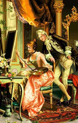 نخ و نقشه نقاشی ملکه بزرگ