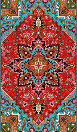 نخ و نقشه هریس درشتبافت 6 متری