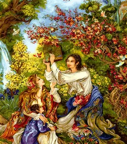 نخ و نقشه مینیاتور نکویی اهل کرم