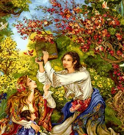 نخ و نقشه مینیاتور نکویی اهل کرم