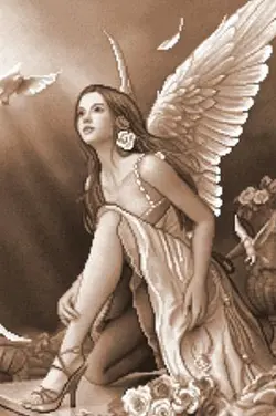 نخ و نقشه پری رویایی سایز یک (تشعیر)