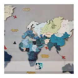 نقشه نفتی جهان مدل سه بعدی - اقلیما EMP09-L