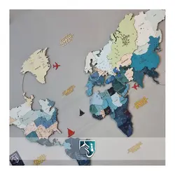 نقشه نفتی جهان مدل سه بعدی - اقلیما EMP09-L