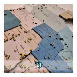 نقشه نفتی جهان مدل سه بعدی - اقلیما EMP09-L