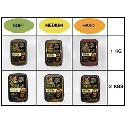 خمیر مجسمه سازی خشک نشو (خمیر روسی) SOFT صنم  مدل مانستر یک کیلو گرمی