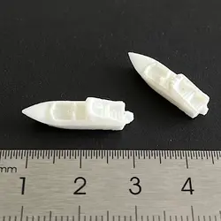 ماکت قایق تفریحی طول 2 سانتیمتر بسته 2 عددی