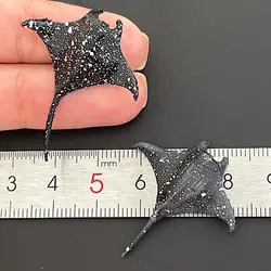 ماکت سفره ماهی مانتا خالدار 3 سانتیمتر بسته دو عددی