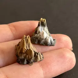 ماکت مینیاتوری کوه 1.5 سانتیمتر بسته دو عددی