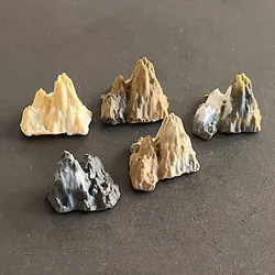 ماکت مینیاتوری کوه 1.5 سانتیمتر بسته دو عددی