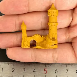 ماکت مینیاتوری قلعه رزینی 1.5*3.5 سانتیمتر