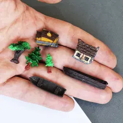 ماکت مینیاتوری قایق با پارو