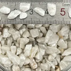 سنگ ژئود سفید صدفی سایز 6 بسته 200 گرمی