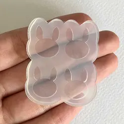 قالب سیلیکونی اشکال زیور آلات طرح خرگوش چهار تایی