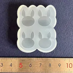 قالب سیلیکونی اشکال زیور آلات طرح خرگوش چهار تایی