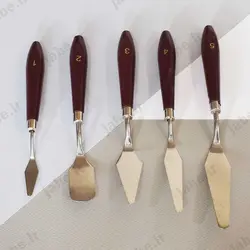 ست کاردک نقاشی مجموعه 5 عددی