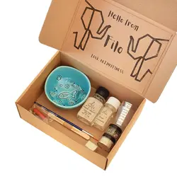 بسته کار با رزین اپوکسی فیلو باکس مدل ماهی سه‌ بعدی