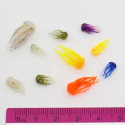 ماکت مینیاتوری عروس دریایی چند رنگ بسته 10 عددی