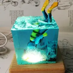 ماکت مینیاتوری غواص سایز 25 میلی متر طرح کلاسیک