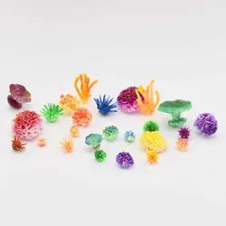 ست ماکت مینیاتوری مدل صخره مرجانی بسته 25 عددی