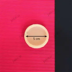 قالب سیلیکونی رزین دایره کلاسیک قطر 5 سانتی متر