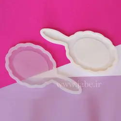 قالب سیلیکونی رزین مدل قاب آینه دستی 12*25 سانتی متر