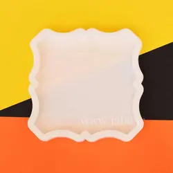 قالب سیلیکونی رزین مدل کاشی مراکشی گوشه مربع 13*13 سانتی متر