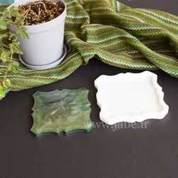 قالب سیلیکونی رزین مدل کاشی مراکشی گوشه مربع 13*13 سانتی متر