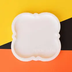 قالب سیلیکونی رزین مدل کاشی مراکشی گوشه گرد 12.5*12.5 سانتی متر